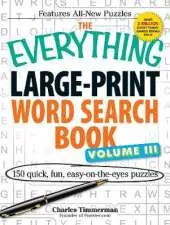 EVERYTHING LARGE-PRINT WORD SEARCH BOOK VOLUME III