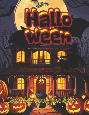 Halloween coloring book for kids
