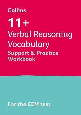 11+ Verbal Reasoning Vocabulary Support and Practice Workbook: For the 2026 Cem Tests