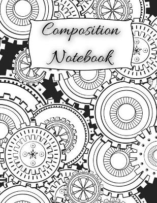 Composition Notebook: Simple linear notebook with college ruled 100 pages (8.5x11 format) / Composition Notebook for students / Wide Blank Lined Workbook / Linear Journal / Crazy Fruits Collection