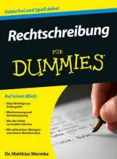 Rechtschreibung Fur Dummies
