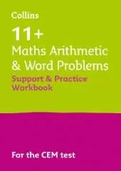 11+ Maths Arithmetic and Word Problems Support and Practice Workbook: For the 2026 Cem Tests