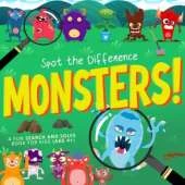 Spot the Difference - Monsters!: A Fun Search and Solve Book for Kids (Ages 4+)