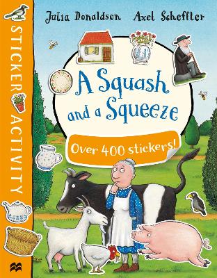 A Squash and a Squeeze Sticker Book