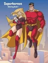 Superheroes Coloring Book 1