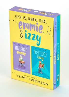Adventures in Middle School 2-Book Box Set: Invisible Emmie and Positively Izzy (A Graphic Novel Box Set)