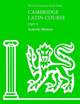 Cambridge Latin Course Unit 3 Activity Masters