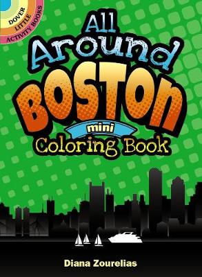 All Around Boston Mini Coloring Book