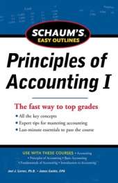 SCHAUM'S EASY OUTLINE OF PRINCIPLES OF ACCOUNTING