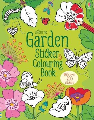 Garden Sticker and Colouring Book