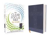 NIrV, Clear Focus Bible for Kids (Help Kids with ADHD or Dyslexia Read with Confidence), Leathersoft, Blue: Read more of the Bible with better focus using the Bionic Reading Method