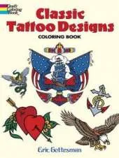 Classic Tattoo Designs: Coloring Book