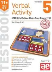 11+ Verbal Activity Year 5-7 Testbook 5: NFER Style Multiple-Choice Tests (Papers 9-12)
