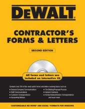 Dewaltcontractor's Forms & Letters