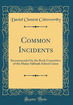 Common Incidents: Recommended by the Book Committee of the Maine Sabbath School Union (Classic Reprint)