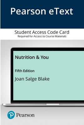 Pearson eText Nutrition & You -- Access Card