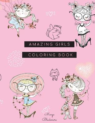 Amazing Girl Coloring Book: Amazing Girl Coloring Book