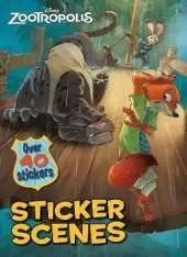 Disney Zootropolis Sticker Scenes: Over 40 Stickers