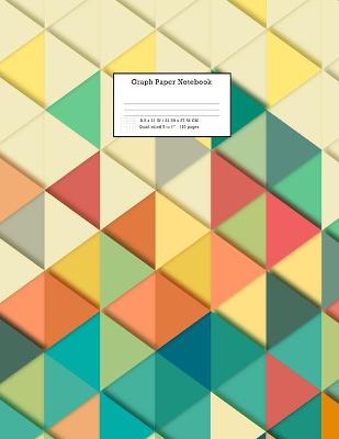Graph Paper Notebook: Grid Paper Notebook 110 Sheets Large 8.5 x 11 Quad Ruled 5x5