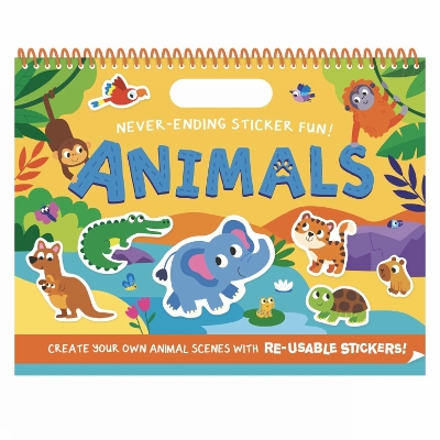 Animals: Never-Ending Sticker Fun