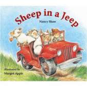 Sheep in a Jeep Lap-sized Board Book