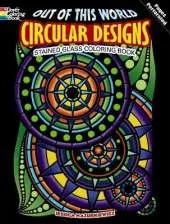 Out of This World Circular Designs Stained Glass Coloring Book