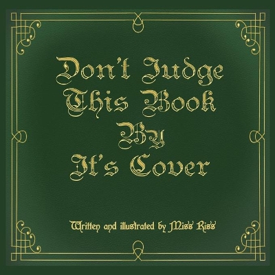 Don't Judge This Book By It's Cover