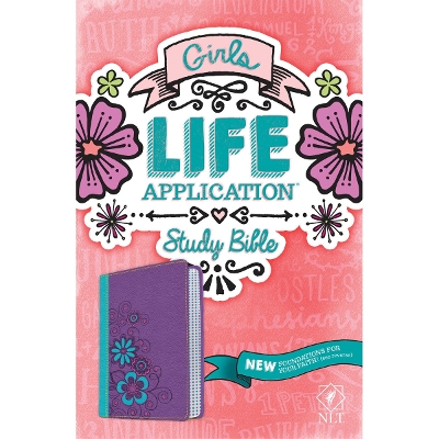 Girls Life Application Study Bible-NLT