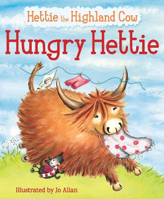 Hungry Hettie: The Highland Cow Who Won't Stop Eating!