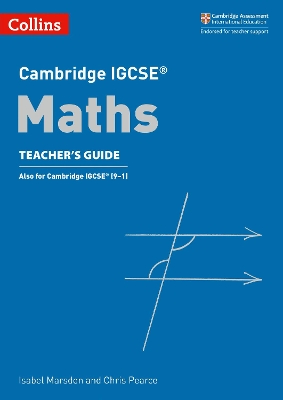 Cambridge IGCSE™ Maths Teacher’s Guide