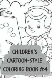 Children's Cartoon-Style Coloring Book #4