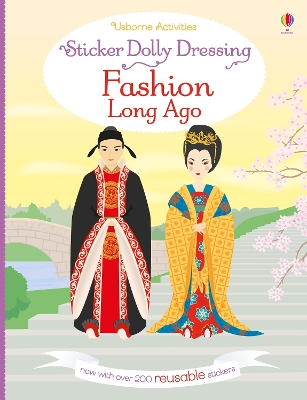 Sticker Dolly Dressing Fashion Long Ago