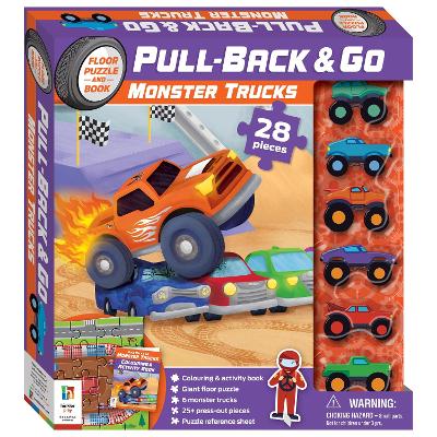 Pull-back-and-go Kit Monster Trucks