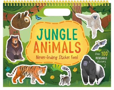 Jungle Animals: Never-Ending Sticker Fun