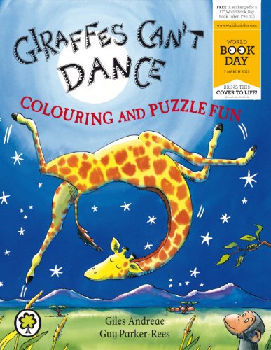 Giraffes Can`t Dance Colouring and Puzzle Fun WBD 2013 50 COPY PACK