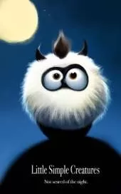 Scared of the dark - Little Simple Creatures: By Borgy and Dall-E