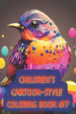 Children's cartoon-style coloring book #7