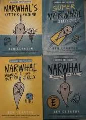 Narwhal and Jelly x4 book pack