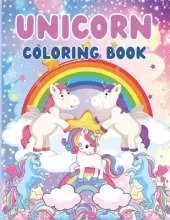Unicorn Coloring Book for Kids Ages 3-12: Cute Unicorns Coloring for Kids