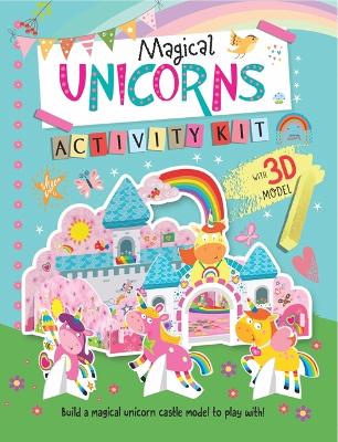 Booktopus Build It Activity Kit - Magical Unicorns 3D Model Making Kit with Book - DIY Craft Kit for Kids 3-6+ Years - Learning Through Play