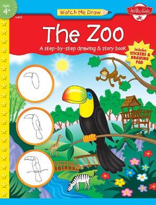 The Zoo: A Step-by-Step Drawing & Story Book