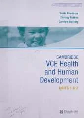 Cambridge VCE Health & Human Development Units 1&2 with Student CD-ROM with Student CD-ROM