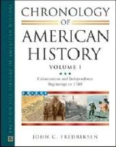 Chronology of American History