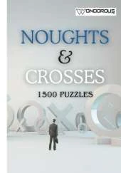 1500 puzzle noughts and crosses game book for kids zero and crosses game book