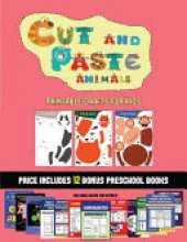 Printable Crafts for Kids (Cut and Paste Animals): A great DIY paper craft gift for kids that offers hours of fun