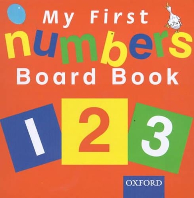 My First Numbers Board Book