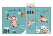 Barney the Piglet-Following the Nose (with Coloring Book and Pencil)