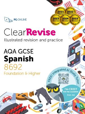ClearRevise AQA GCSE Spanish 8692: Foundation and Higher