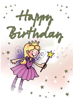 Fairies - Happy Birthday Card-Book: 6 Card-Book Pack