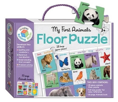 My First Animals Building Blocks Floor Puzzles